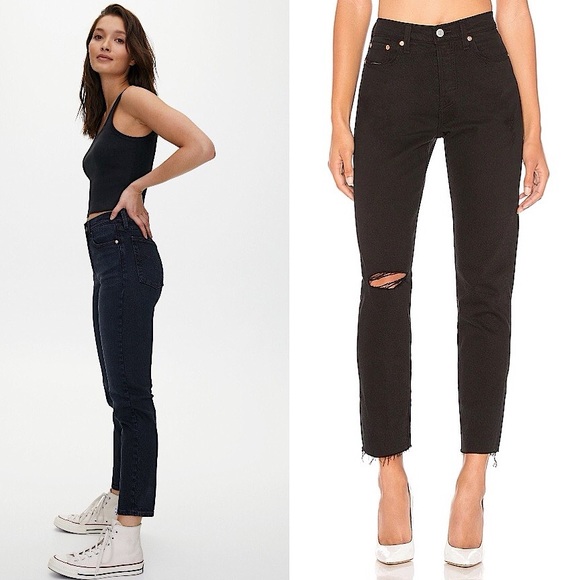 Levi's Denim - LEVIS WEDGIE ICON Desert Black size 26